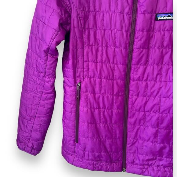Patagonia Nano Puff Insulated Quilted Jacket Vibrant Purple Extra Small Women’s - Picture 3 of 8